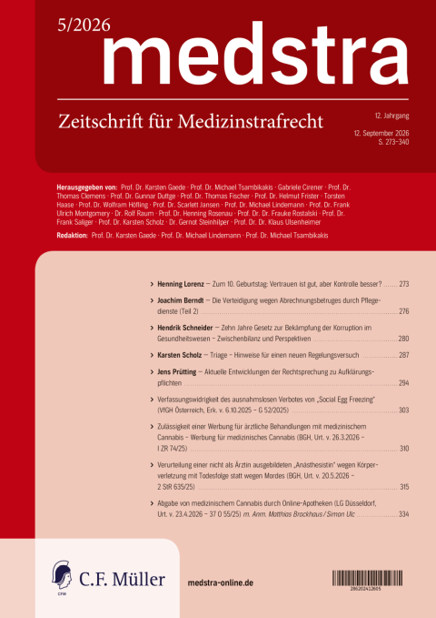 Aktuelles medstra-Cover